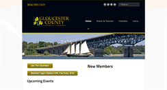 Desktop Screenshot of gloucestervachamber.org